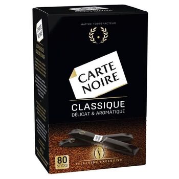 CARTE NOIRE Café soluble en stick - 144 g