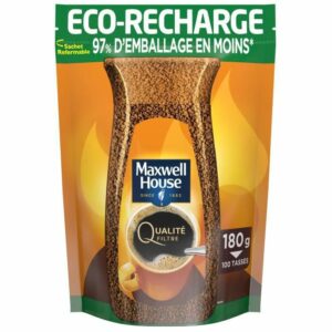 MAXWELL HOUSE Café Soluble Recharge - 180 g