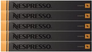 Nespresso Capsules bronze / orange - 50x Livanto - Original Nestlé - Espresso Cafe / Coffee